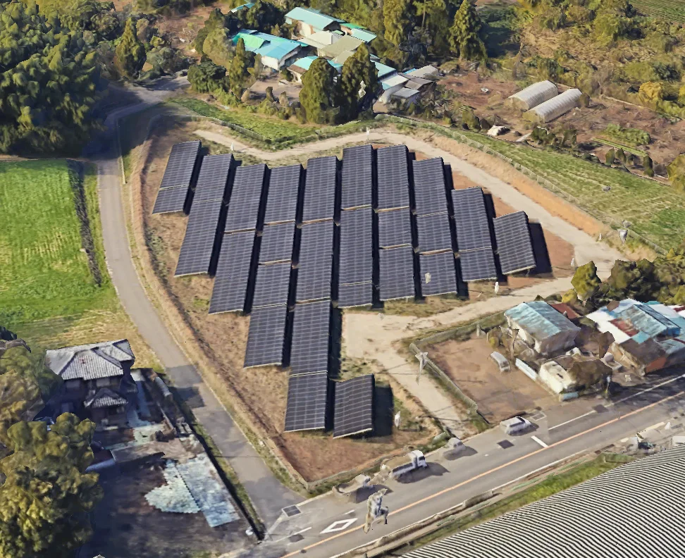 千葉県山武郡芝山町宝馬 発電所