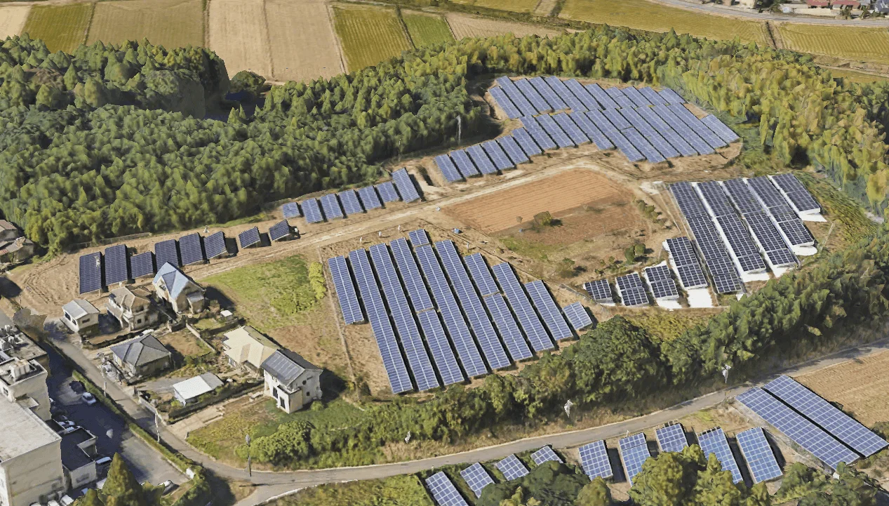 千葉県山武郡芝山町新井田15区画 発電所